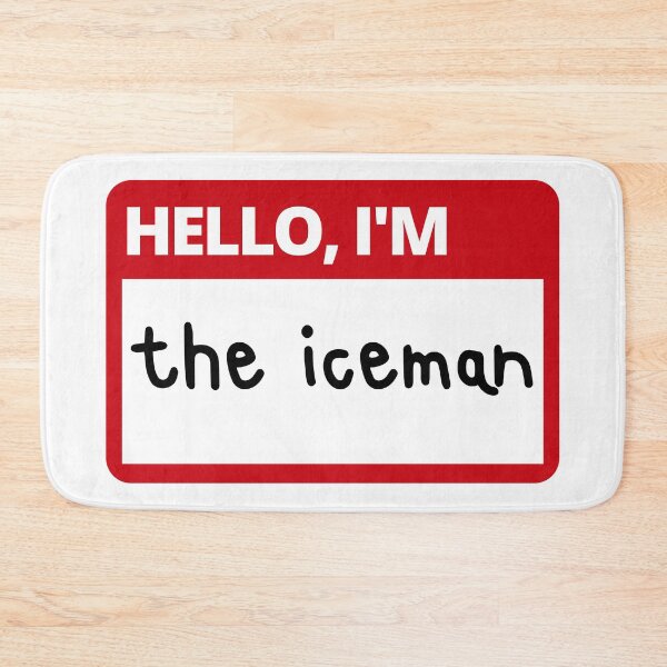 Item preview, Funny name tag kimi raikkonen the iceman designed and sold by ff1merch ..