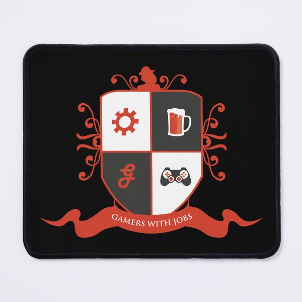 Item preview, GWJ Crest by Fredrik Skarstedt designed and sold by GamersWithJobs.
