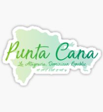 Punta Cana, Dominican Republic Sticker