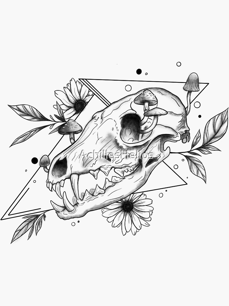 Fox skull Design