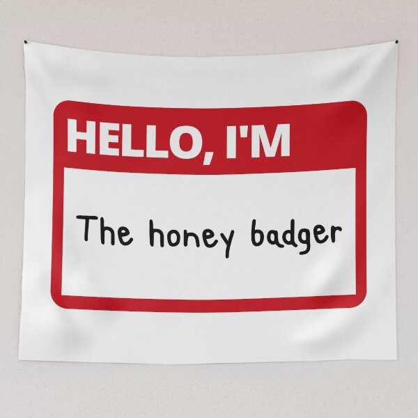 Item preview, Funny name tag Daniel Ricciardo the honey badger designed and sold by ff1merch ..