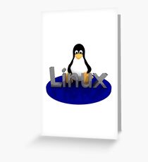 Linux Greeting Card