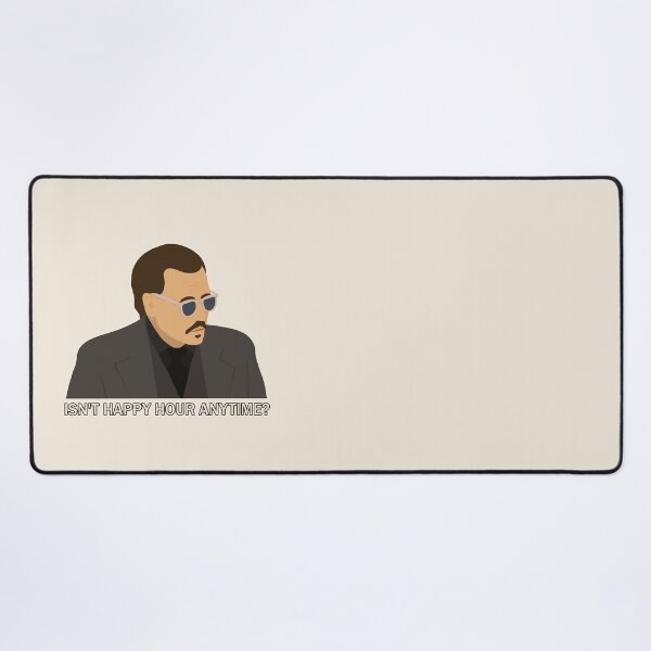 Item preview, Isn't Happy Hour Anytime? - Johnny Depp designed and sold by ValentinaHramov.