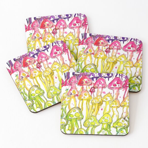 Item preview, Doodle Mushrooms designed and sold by JanGrackle.