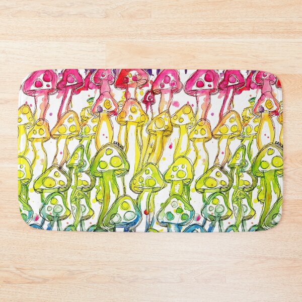 Item preview, Doodle Mushrooms designed and sold by JanGrackle.