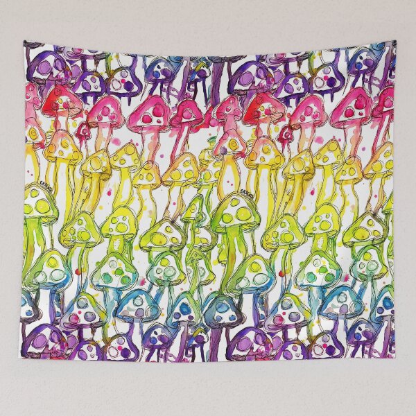 Item preview, Doodle Mushrooms designed and sold by JanGrackle.