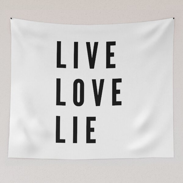 Item preview, Live, Love, Lie designed and sold by Surfing Designs.Life.