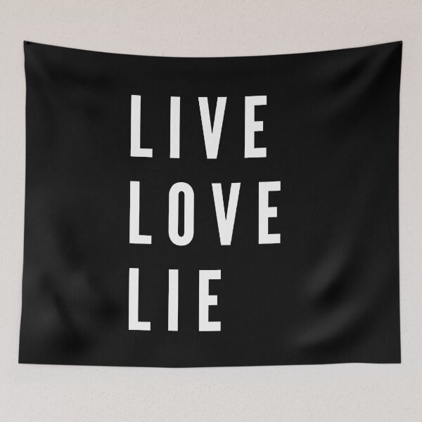 Item preview, Live, Love, Lie designed and sold by Surfing Designs.Life.