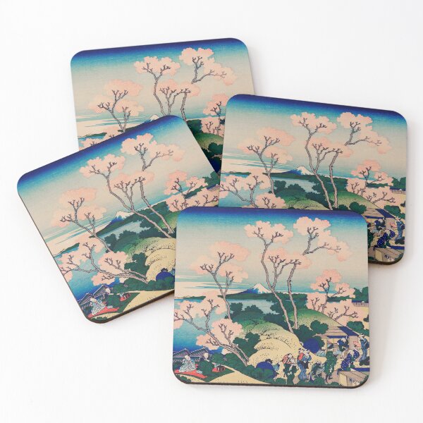 Item preview, Shinagawa on the Tokaido by Katsushika Hokusai (1760-1849) designed and sold by WylDesigns.