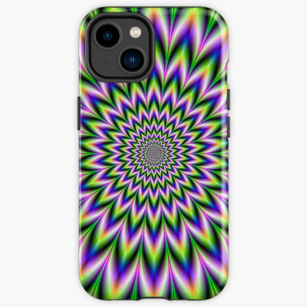 Optical Illusion #2 Psychedelic Abstract Acid Trip Visual iPhone Tough Case