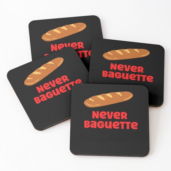Item preview, Never Baguette designed and sold by Peter Stawicki.