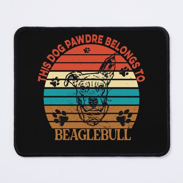 Item preview, Dog Pawdre Dad Beaglebull Owner Vintage designed and sold by Cuddlythopia.