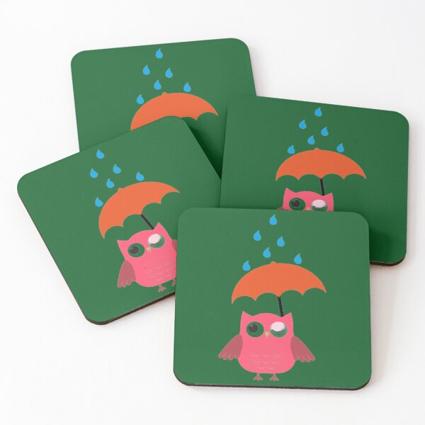 Item preview, Wet Owl  Wet Owl With Umbrella  Funny Bird   designed and sold by TheHilltop.