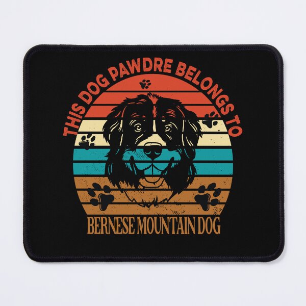 Item preview, Dog Pawdre Dad Bernese Mountain Dog Owner Vintage designed and sold by Cuddlythopia.