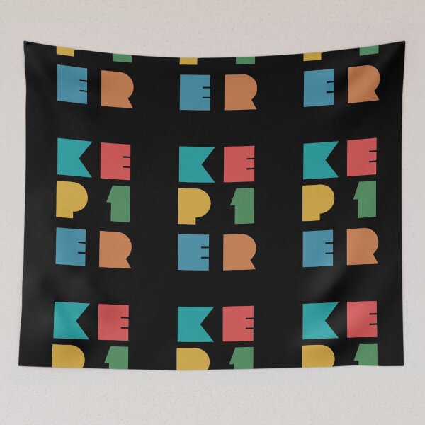 Item preview, Colorful Kep1er Text designed and sold by AliffStudio.