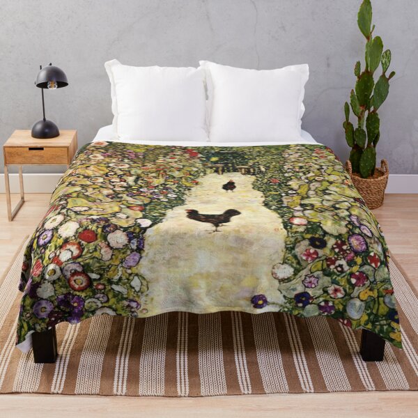 Item preview, Gustav Klimt Garden Path with Hens designed and sold by Olivia-One.