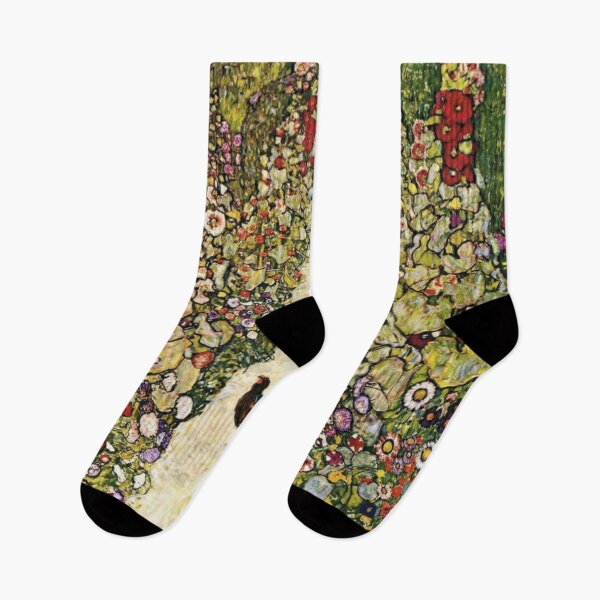 Item preview, Gustav Klimt Garden Path with Hens designed and sold by Olivia-One.