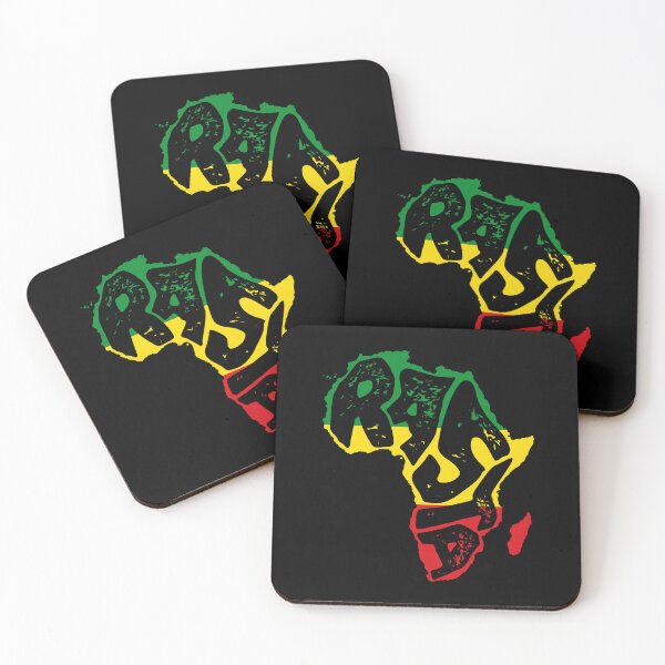 Item preview, Colorful Africa Continent Rasta Flag designed and sold by designandclouds.