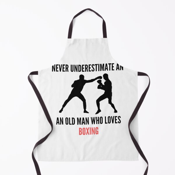 Item preview, Never Underestimate An Old Man Who Loves Boxing designed and sold by Water Flick.