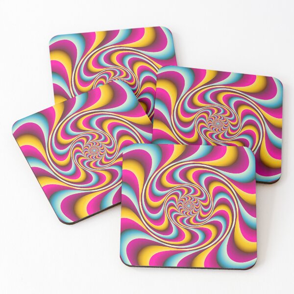 Item preview, Optical Illusion #6 Psychedelic Abstract Acid Trip Visual designed and sold by tessellnator.