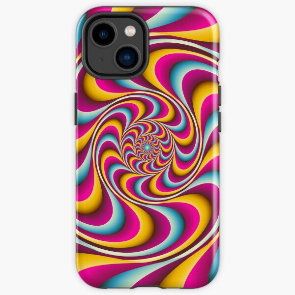 Optical Illusion #6 Psychedelic Abstract Acid Trip Visual iPhone Tough Case