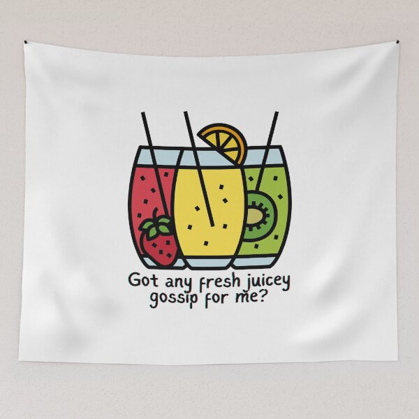 Item preview, Got Any Fresh Juicey Gossip For Me?, Active, Dynamic, Beautiful Design designed and sold by Steven108.