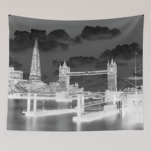 Item preview, Tower Bridge London at night, Skyline England designed and sold by Mauswohn.