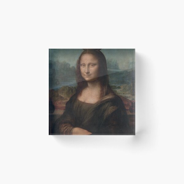 Aperçu de l'œuvre Portrait de Mona Lisa de Léonard de Vinci (1503-1506) créée et vendue par WylDesigns.