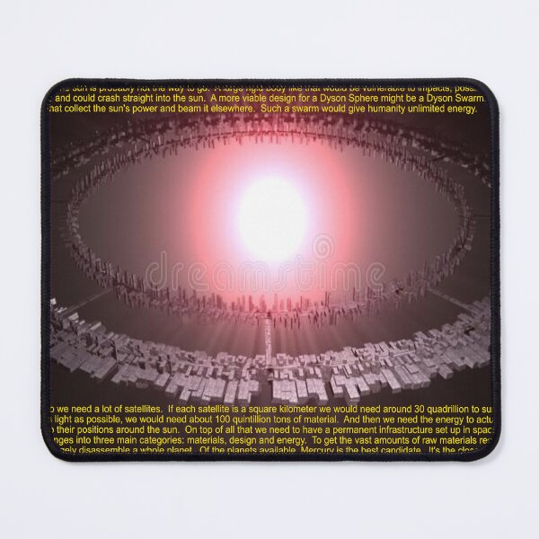Item preview, Dyson Swarm Art designed and sold by Alicefish.