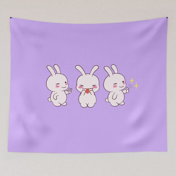 Item preview, Mischievous cute bunny  designed and sold by Tanuja  Sharma.