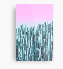 Lámina metálica Cactus