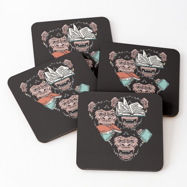 Item preview, See Speak Hear No Evil Japan Monkeys Gorilla Books Emoticon designed and sold by TomGiantDesigns.