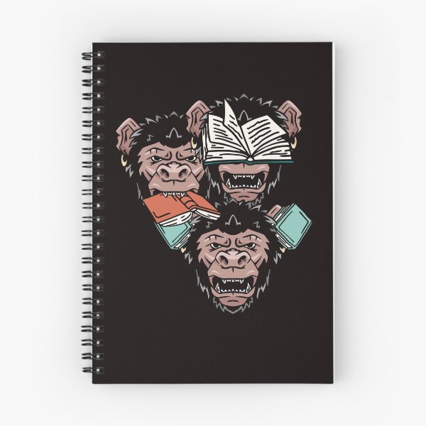 Item preview, See Speak Hear No Evil Japan Monkeys Gorilla Books Emoticon designed and sold by TomGiantDesigns.