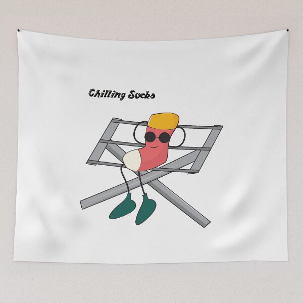 Item preview, Chilling Socks - The Laundry Rack designed and sold by Kaaimaan.
