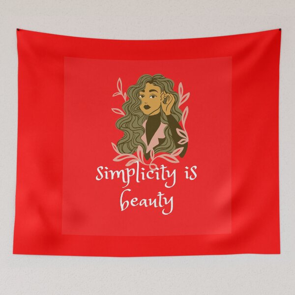 Item preview, simplicity is beauty designed and sold by Jaadueekala.