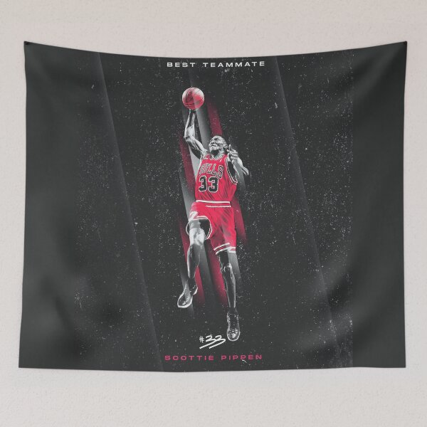 Item preview, Scottie Pippen 33 Basketball designed and sold by HazlettTLH.