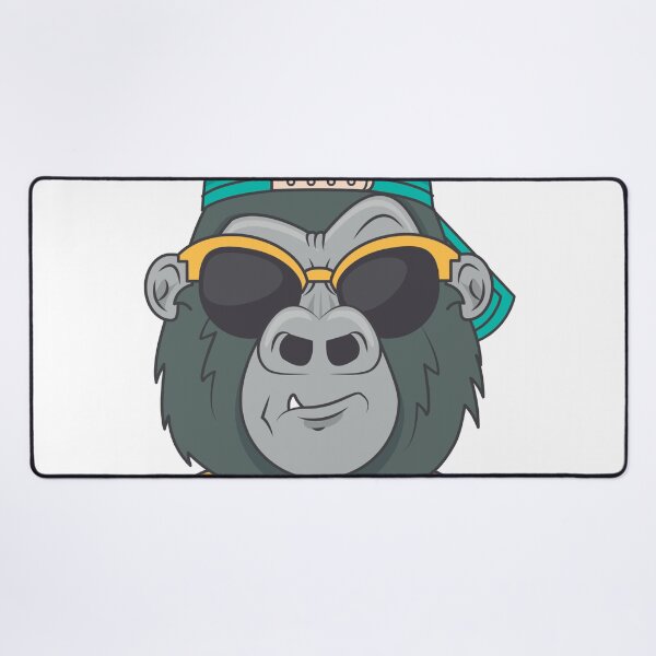 Item preview, Funny Gorilla with Sun Glasses Cool Style designed and sold by I'm Redz.
