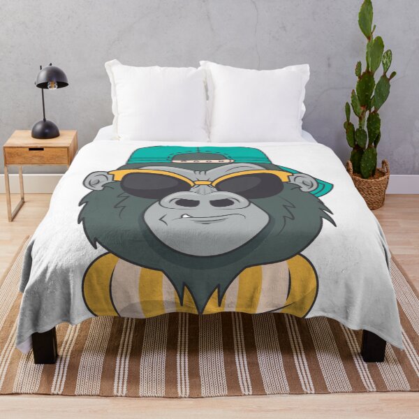 Item preview, Funny Gorilla with Sun Glasses Cool Style designed and sold by I'm Redz.