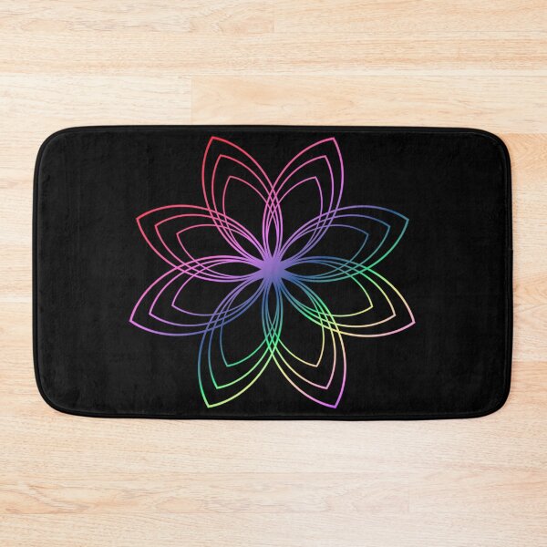 Item preview, Flower abstract - graphic - geometric pattern designed and sold by TShirtsundMehr.