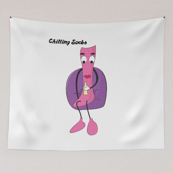 Item preview, Chilling Socks - The Beanbag designed and sold by Kaaimaan.