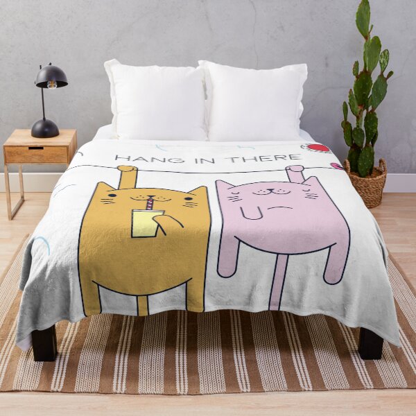 Item preview, Two Kitties Hanging on line, Hang in there designed and sold by I'm  Redz.