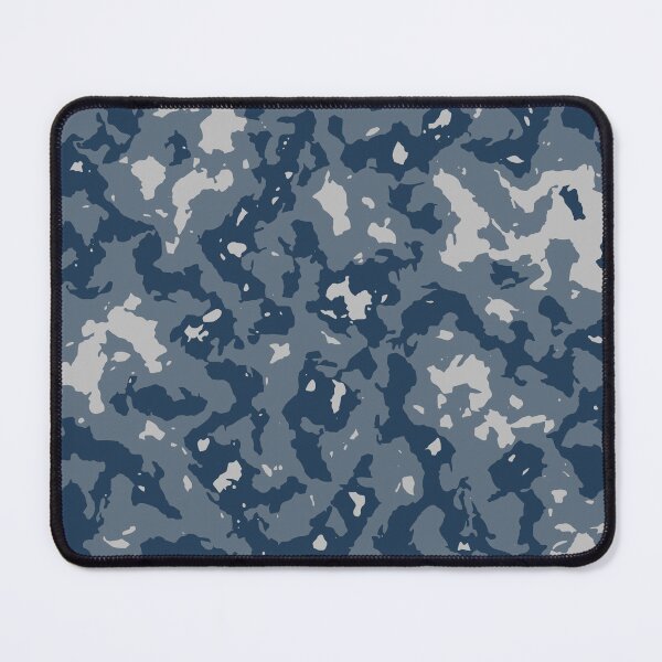 Item preview, Winter Camo Palette Knife Camouflage Patterns in Blue Shades designed and sold by ShopieHome.