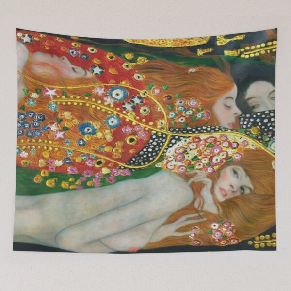 Aperçu de l'œuvre Serpents d'eau II de Gustav Klimt créée et vendue par Olivia-One.