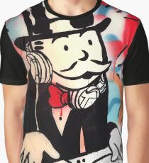 DJ Rich Uncle Pennybags 2 Graphic T-Shirt