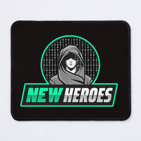 Item preview, NEW HEROES mysterious hacker 3 BLACK BACGROUND designed and sold by LargeShop.