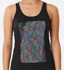 in rainbows Racerback Tank Top