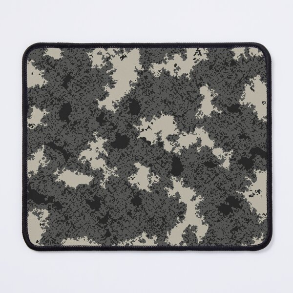 Item preview, Gray Camo Poster Edges Camouflage Patterns in Grey Shades and Black designed and sold by ShopieHome.