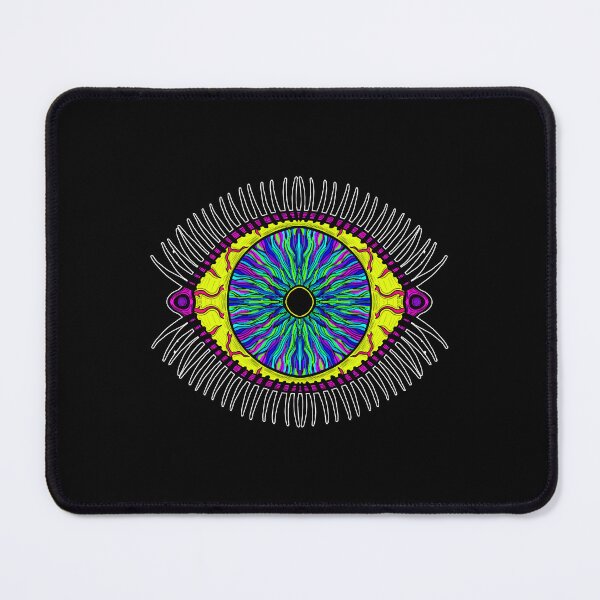 Item preview, PSYCHEDELIC VISIONARY ART - PSYCHEDELIC EYE 2 YELLOW EYEBALL  designed and sold by MatthewC944020.