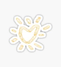 heart sunshine Sticker