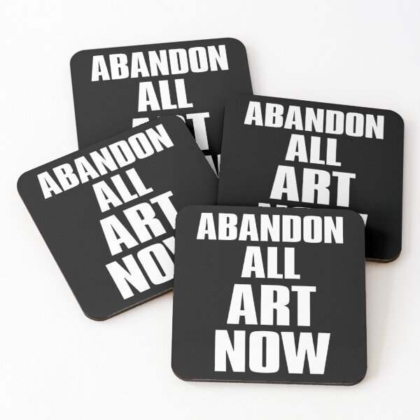 Item preview, ABANDON ALL ART NOW        designed and sold by LisaSween.